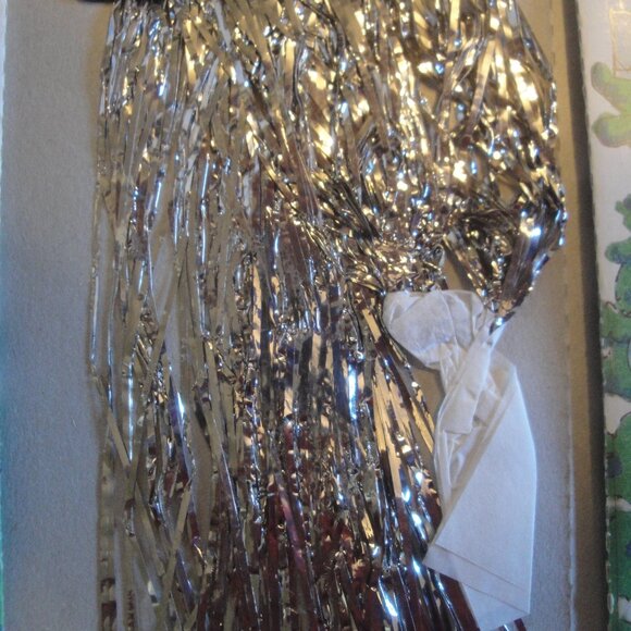6 Vintage German Lead Christmas Tree Tinsel Icicles Stanniol Lametta Eis Old! - Picture 9 of 9